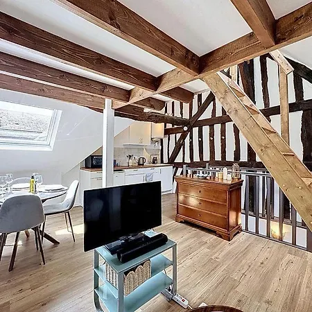 Appartement Normandy Duplex Half-timbered Heart Of Rouen