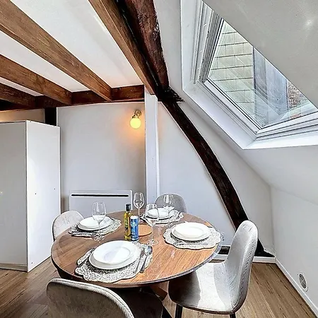 Normandy Duplex Half-timbered Heart Of Rouen