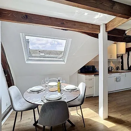 Normandy Duplex Half-timbered Heart Of Appartement Rouen